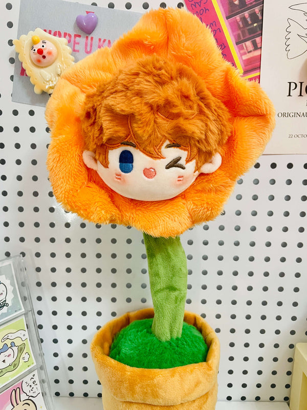 【in stock】Tartaglia Singing and Swinging flower Bluetooth connected plushie